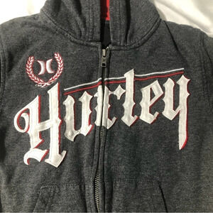 Hurley Kids' Full Zip Hoodie - Grey - Small  (US 5/6)